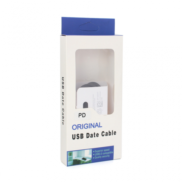 Data kabl PD Type C na Type C crni 1m - 92189-1