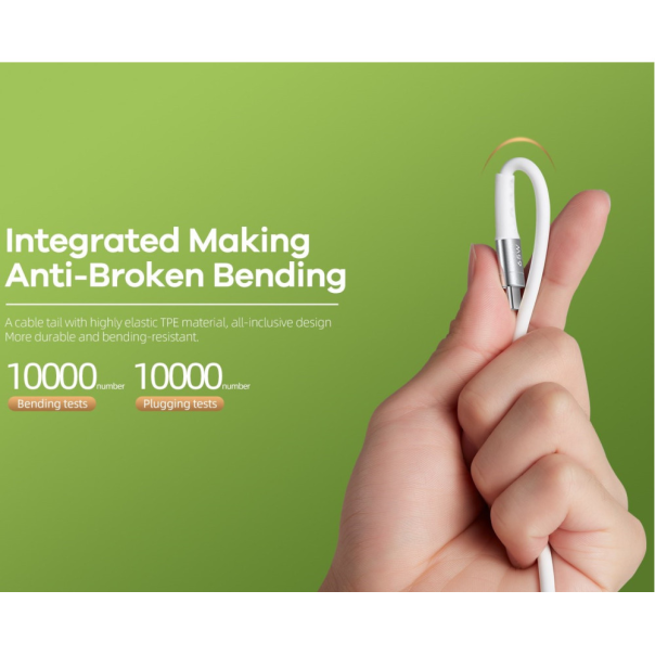 Data kabl REMAX Chaining Series II PD 65W Fast Charging RC-198 Type C na Type C beli - 210765