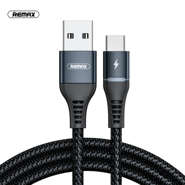 Data kabl REMAX Colorful RC-152a Type C crni 1m - 83285