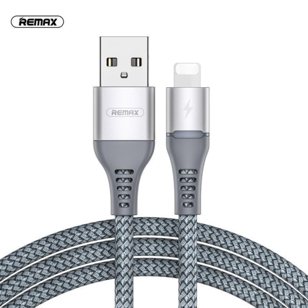 Data kabl REMAX Colorful RC-152i za iPhone lightning srebrni 1m - 83284