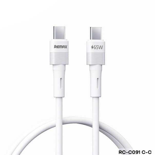 Data kabl REMAX Leya Series PD 65W Fast Charging RC-C091 Type C na Type C beli - 210766