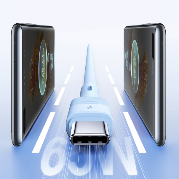 Data kabl REMAX Leya Series PD 65W Fast Charging RC-C091 Type C na Type C crni - 210767