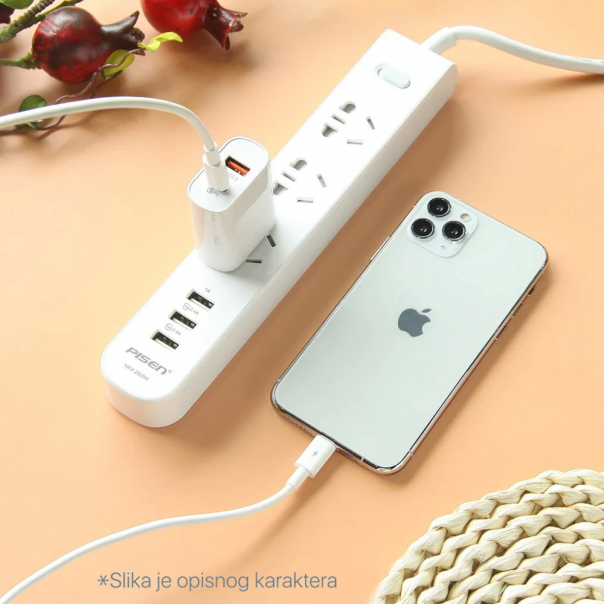 Data kabl REMAX RC-175i PD 20W iPhone Type C na iPhone lightning plavi 1m - 209679