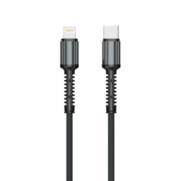 Data kabl Teracell Evolution PD Type C na iPhone 11/12/13 lightniing crni 1m - 91554