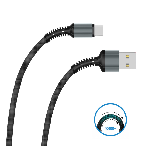 Data kabl Teracell Evolution Type C crni 1m - 79038