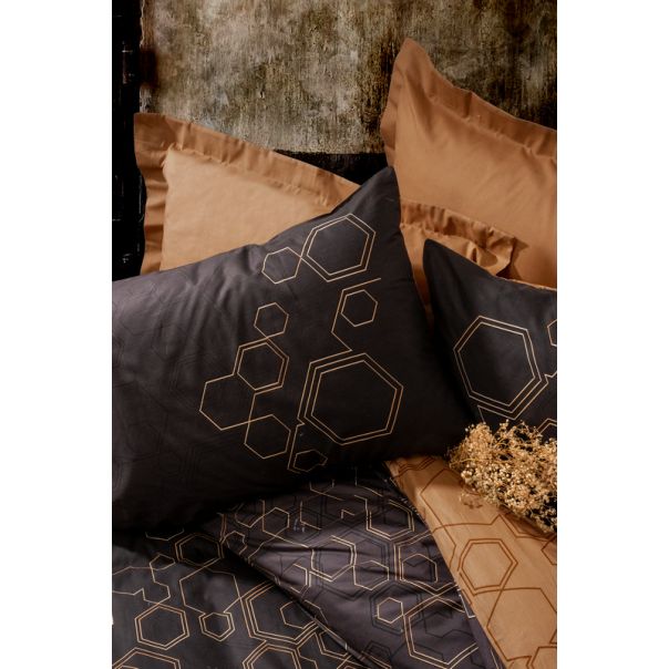 DEKOR DOM Posteljina CB Ranforce double Dark Dawn bakir - 037775