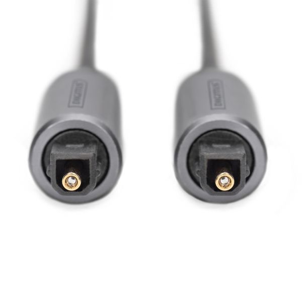 DIGITUS Optički audio kabl toslink 1m, crna - DB-510510-010-S