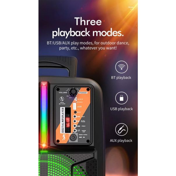 Bluetooth zvucnik QS-2805 - 223537
