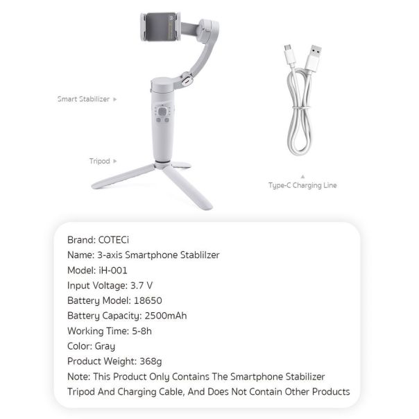 Stabilizer Coteci iH-001 beli - EP3232582