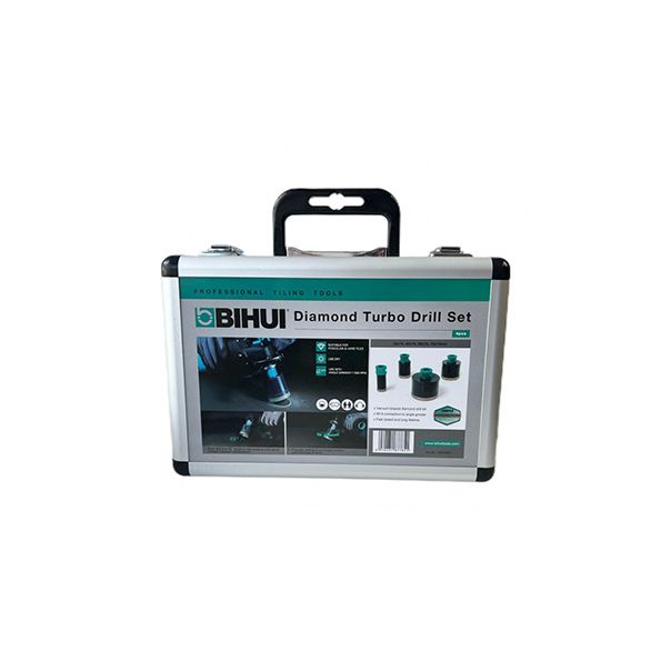 BIHUI Set dijamantskih kruna za keramiku M14 DBDMK4 - DBDMK4