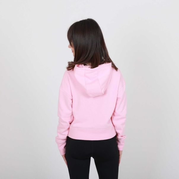 NIKE Duks sa kapuljačom g nsw club ft crop hoodie hbr gg - DC7210-690