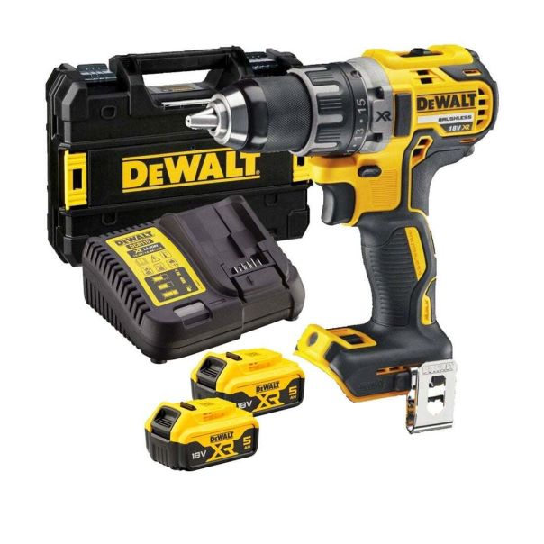 DEWALT Akumulatorska bušilica - odvijač bez četkica 18V Li-Ion 5,0 Ah DCD791P2 - DCD791P2