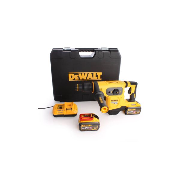 DeWALT Aku el. pneumatski čekić 54V 2 x 9,0 Ah SDS-MAX DCH481X2 u koferu - DCH481X2