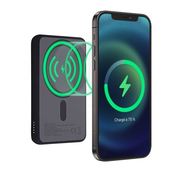 TNB PBUMAG5 POWERBANK 5000mAh, 20W, Magnetni, CRNI - EP3249974