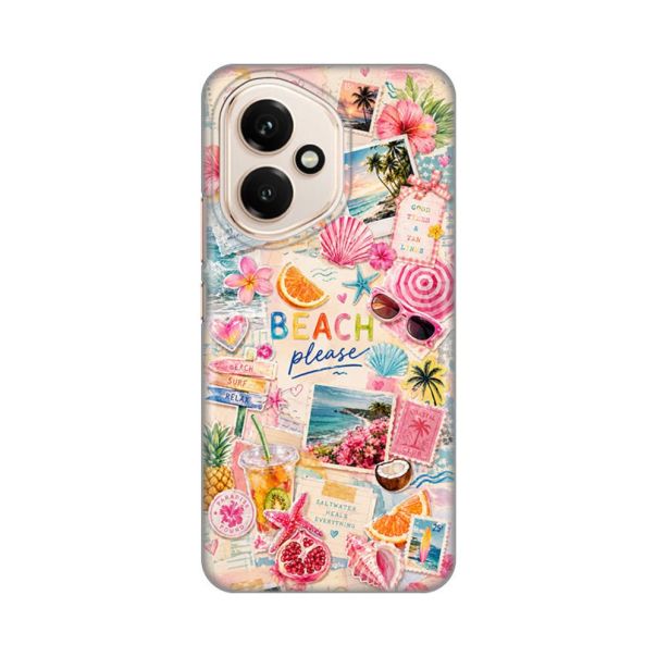 Maska za Honor 400 Beach Please Silikonska Print Skin - EP3141593