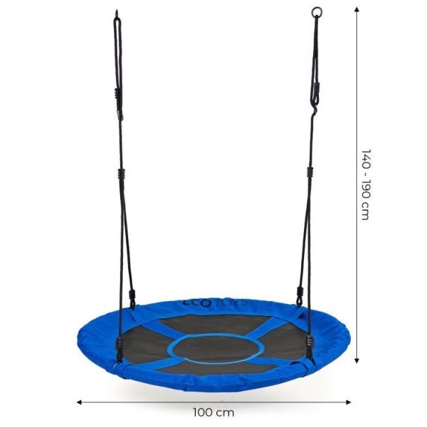 ECO TOYS Dečija baštenska ljuljaška blue ecotoys - EP3003301