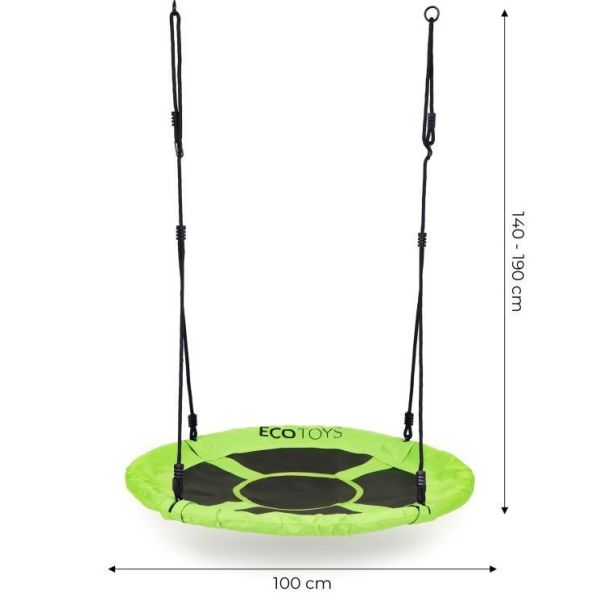 ECO TOYS Dečija baštenska ljuljaška green ecotoys - EP3003304