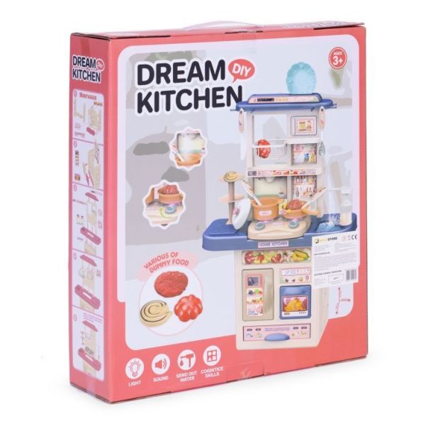 ECO TOYS Dečija kuhinja sa 10 dodataka - 65T-1