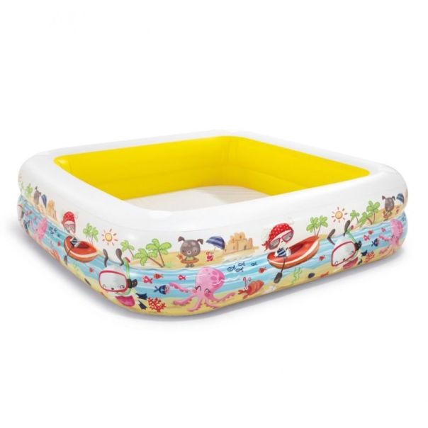 INTEX Dečji bazen na naduvavanje sa krovom 57470 - 57470-DINO