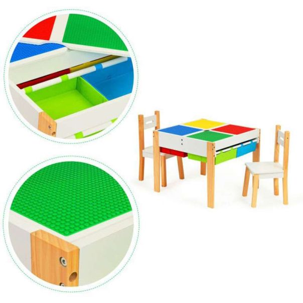ECO TOYS Dečiji set sto i stolice - XKF002