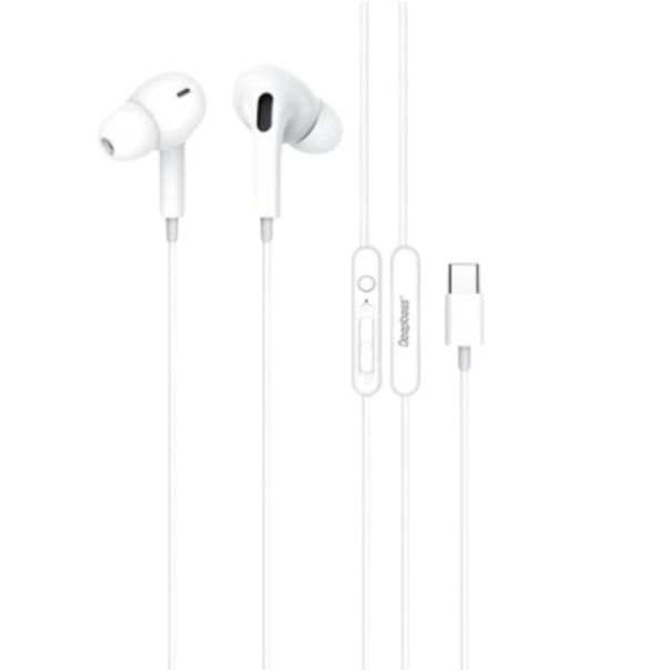 DEEPBASS Slušalice za mobilni DS-700 Type C, bela - 1410048