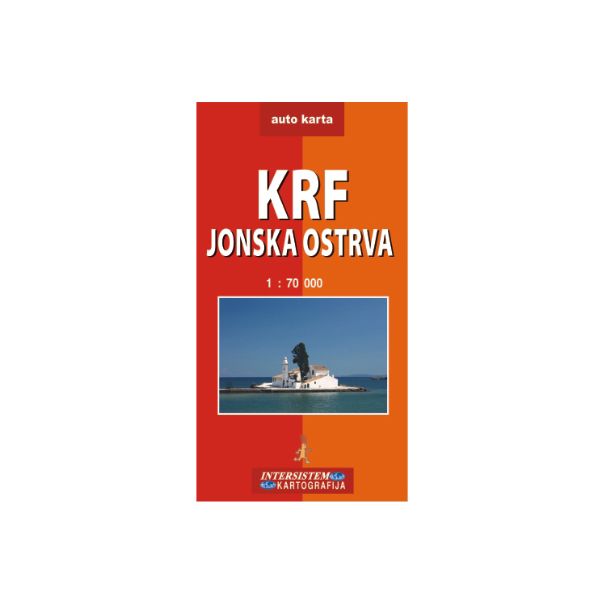 Krf - auto karta - 9788677223212