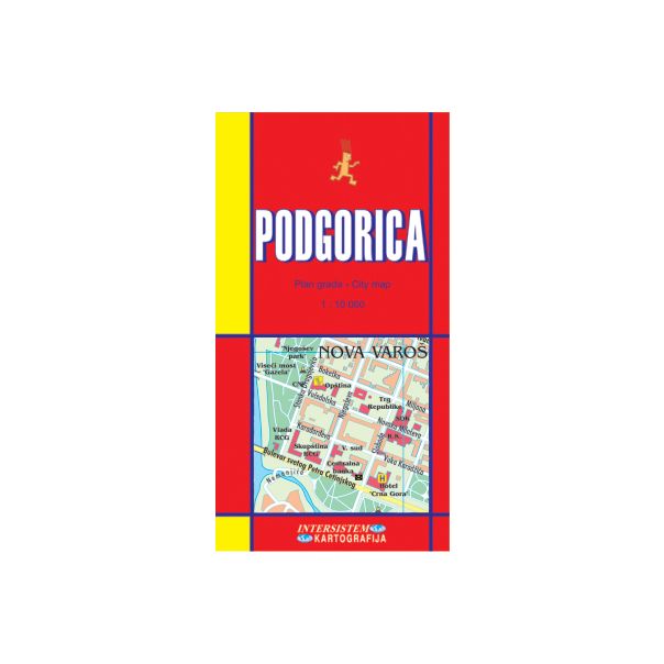 Podgorica - plan grada - 9788677222260