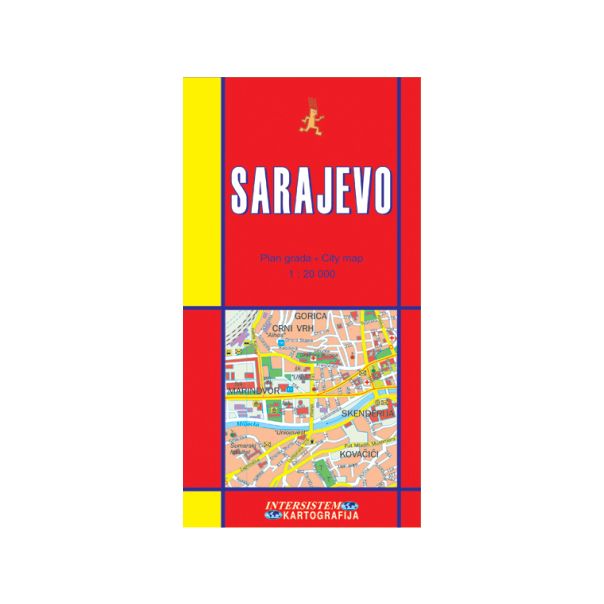 Sarajevo - plan grada - 9798677221026