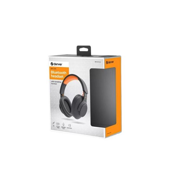 DENVER Bluetooth slušalice BTH-270, crna - 14200235