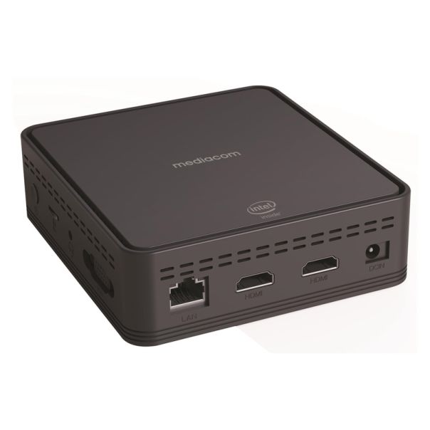 MEDIACOM MP103 Mini PC Intel Celeron N4020 1.1GHz (2.8GHz) 4GB 128GB Win11Home - DES12821