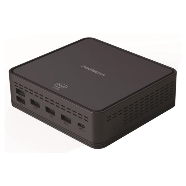 MEDIACOM MP103 Mini PC Intel Celeron N4020 1.1GHz (2.8GHz) 4GB 128GB Win11Home - DES12821