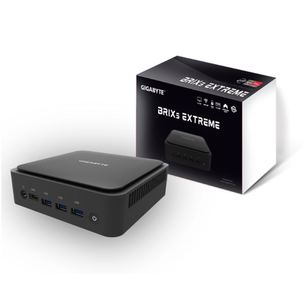 GIGABYTE GB-BER7-5700 BRIX Mini PC AMD Ryzen 7 5700U 1.8 GHz(4.30 GHz) - DES13457