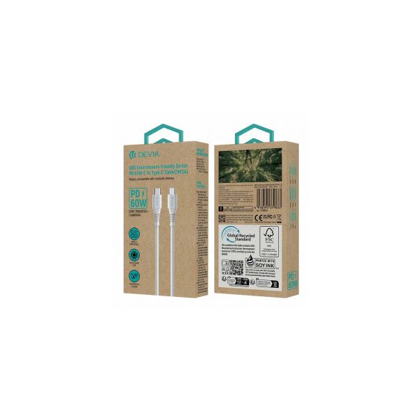 DEVIA Kabl EC636 GRS Series type C na type C PD 60W - 23899-1
