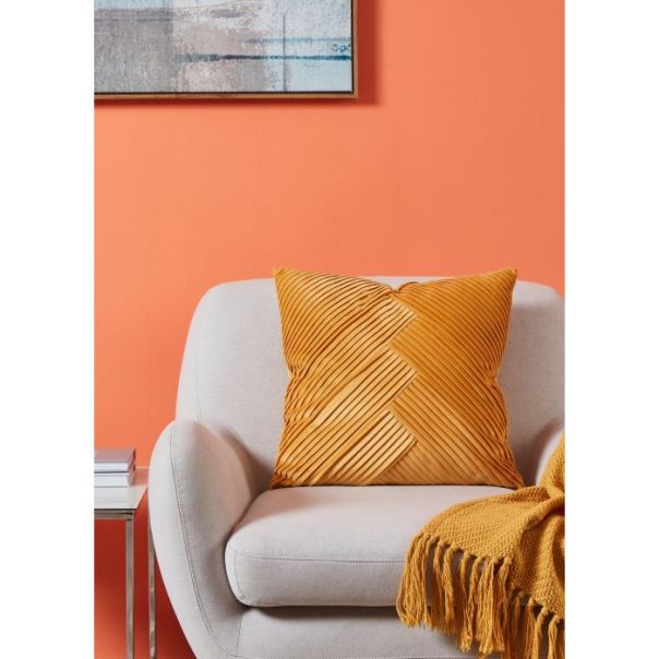 EGLO Dekorativni jastuk 45x45cm Shoura, žuta - 420263