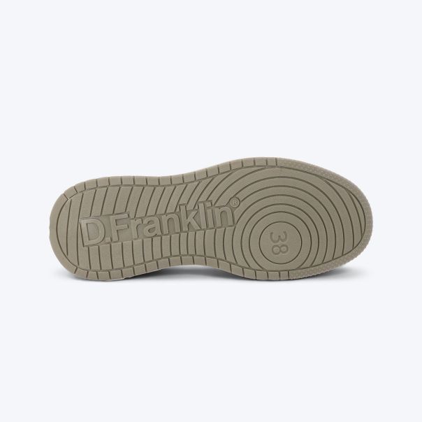 D.FRANKLIN Patike - Court Basket Basic White - EP2953237