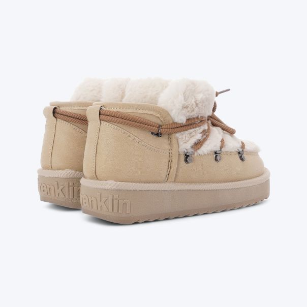 D.FRANKLIN Cizme nordic W - DFSH370011-BEIG