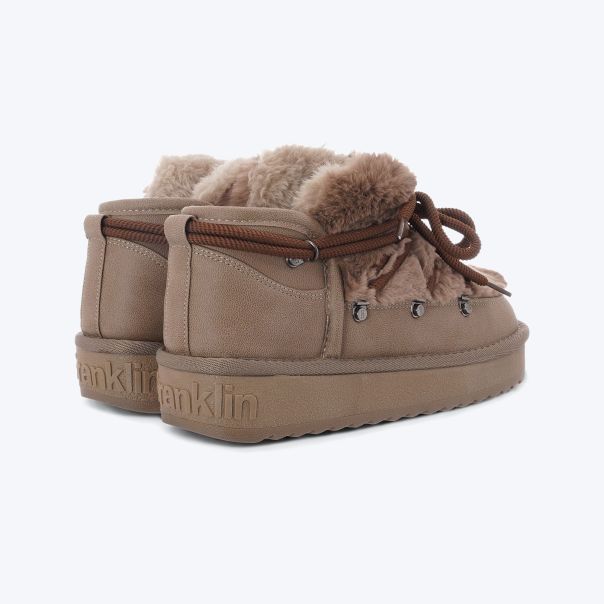 D.FRANKLIN Cizme nordic W - DFSH370011-BROW