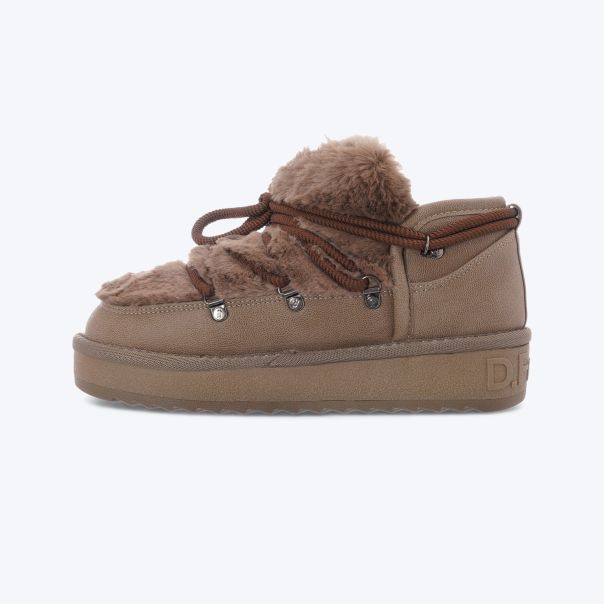 D.FRANKLIN Cizme nordic W - DFSH370011-BROW