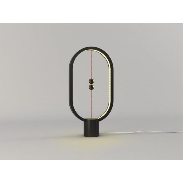 ALLOCACOC DESIGNNEST Heng Balance led stona lampa , crna - DH0075BK-HBLEUC