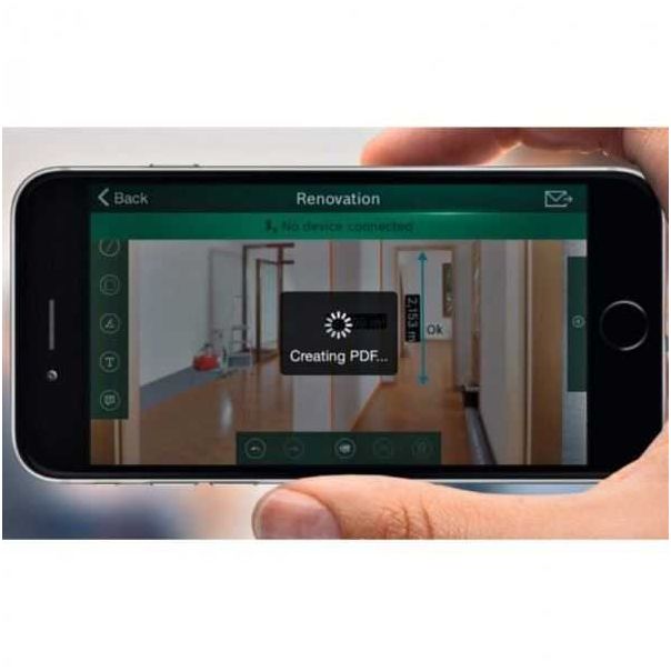 BOSCH Digitalni laserski daljinomer PLR 30 C sa Bluetooth tehnologijom , 30m - 0603672120