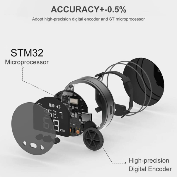 Digitalni Merac pravih i zakrivljenih povrsina - 213521