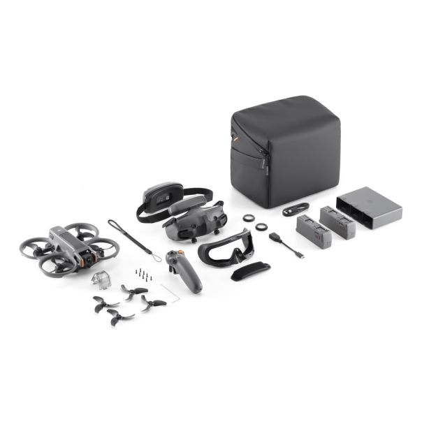 DJI Dron Avata 2 Fly More Combo i tri baterije, siva - EP1953851