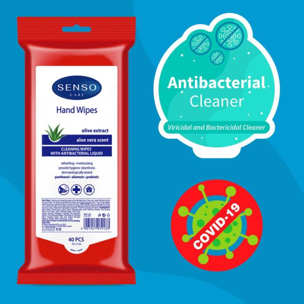 SUMEX Vlažne maramice za ruke aloe vera 40kom - DM863FR