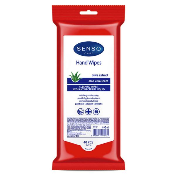 SUMEX Vlažne maramice za ruke aloe vera 40kom - DM863FR