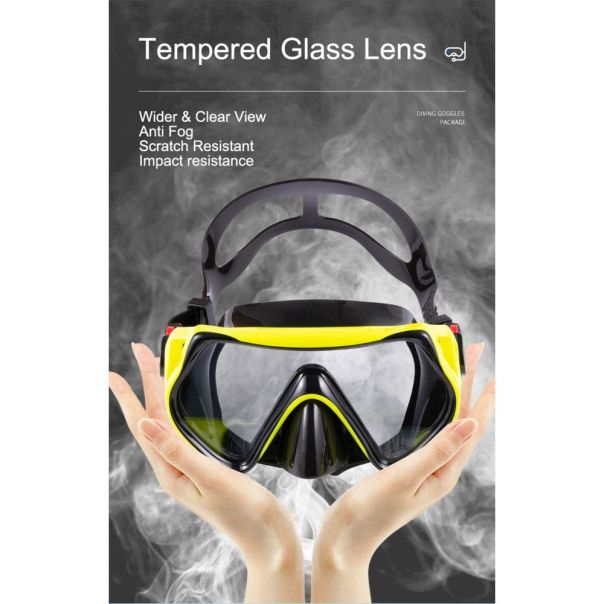 BLUE REEF Set maska plastic full-dry snorkel set U - DMO