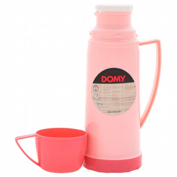 DOMY Termos flaša 0,6 L sort - DO 92462