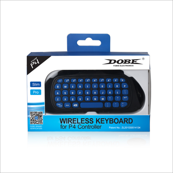 Dobe TP4-022 kontroler tastatura za PS4 plavo-crna - 81931
