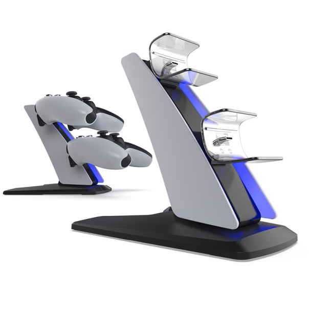 Docking station držač DOBE sa USB punjačem za 2 PS5 kontrolera TP5-0585S - 607348