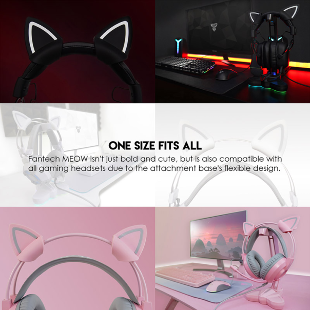 Dodatak za slušalice macije usi Fantech AC5001 Meow Space Edition - G98341