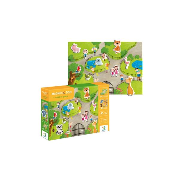 DODO Magnetne puzzle za decu Zoološki vrt - 35 delova - 104-200207